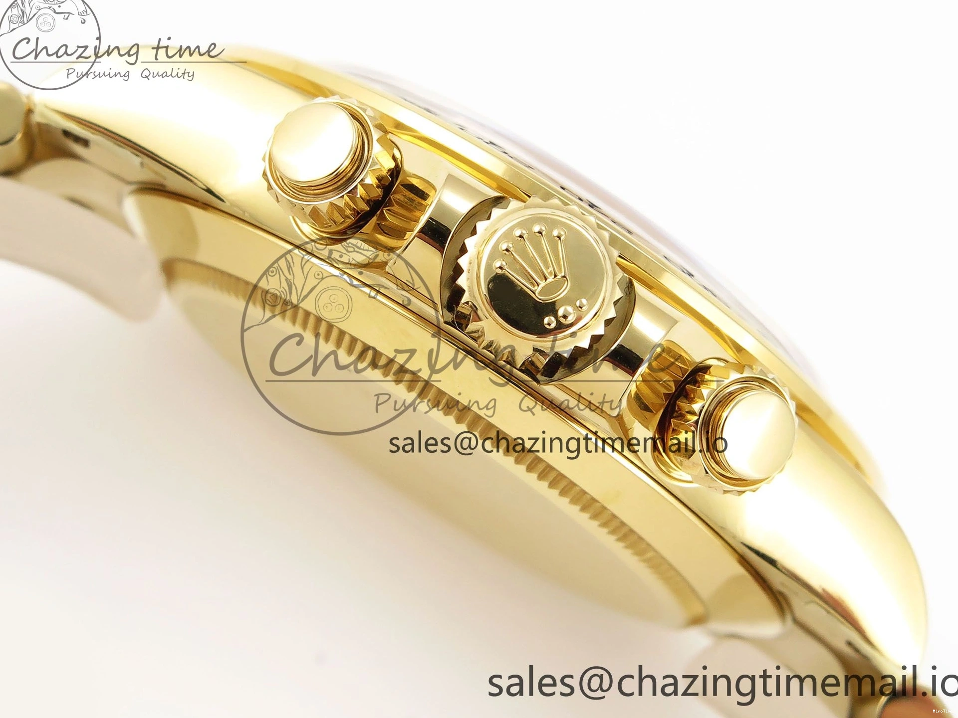 MiroTime 0101 Durable Daytona 116508 KING 1:1 Best Edition YG Black Dial on YG Bracelet SH 1907